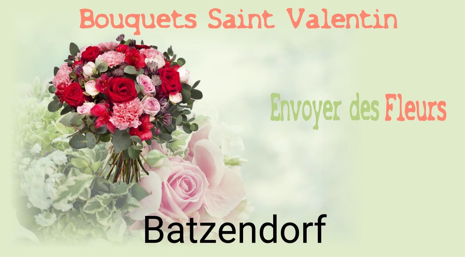 Roses de Saint-Valentin livrées à Batzendorf